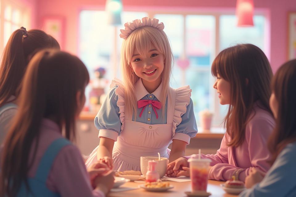 オタク文化メイドカフェ